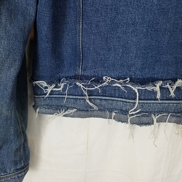 J.b.d distressed jean jacket - Picture 7 of 11